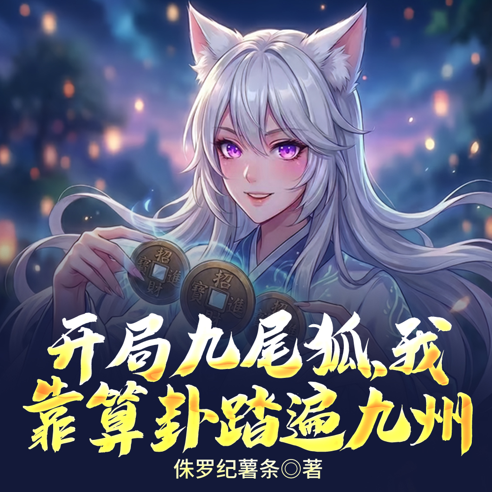 算命铜钱桌上摆,九尾狐狸做前台